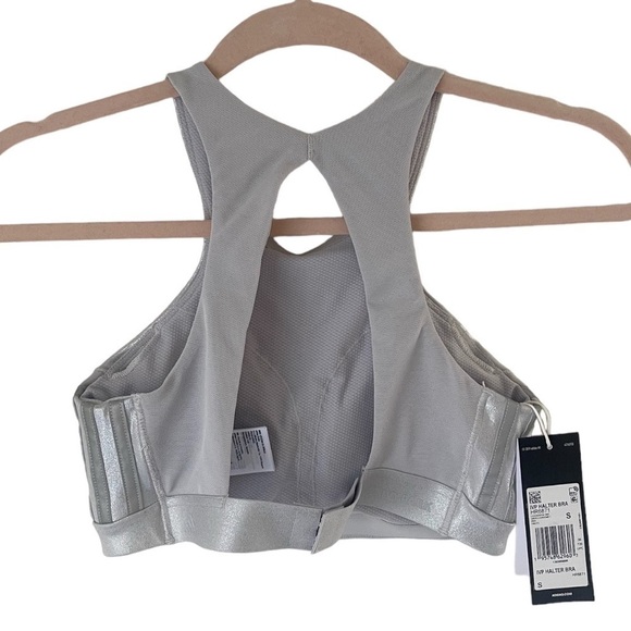 IVY PARK x Adidas Halter Sports Bra in Grey Silver XS - Picture 6 of 9